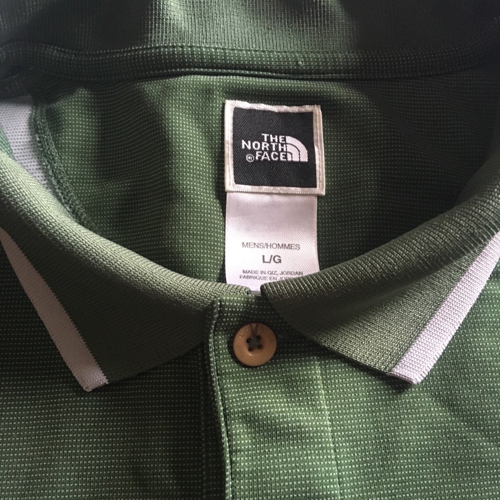 Northface Hunter Green Polo Shirt